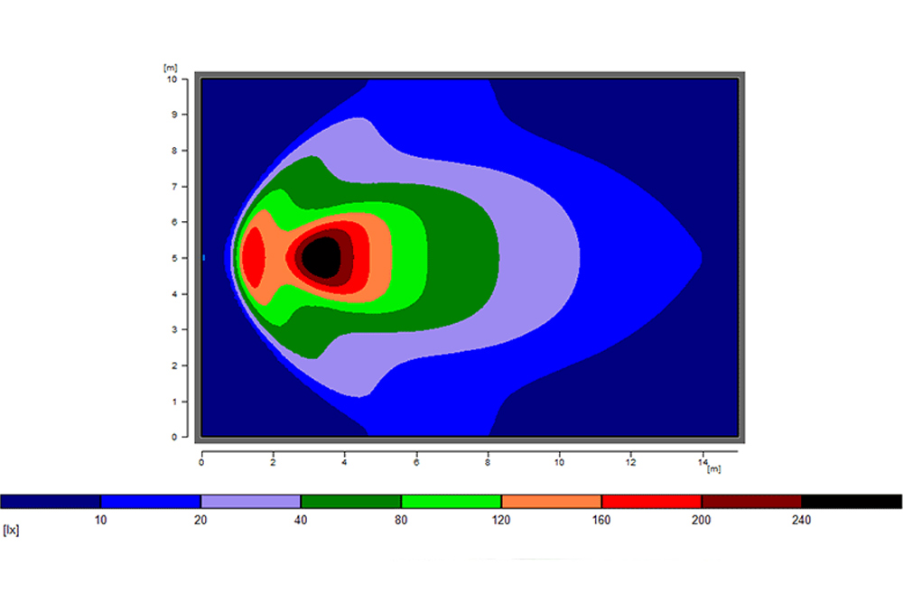 Lampa W130 5400lm 12LED - obrazek 3