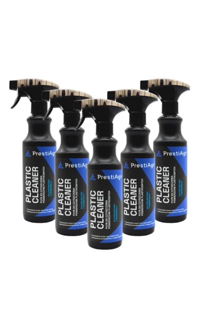 5x Plastic Cleaner 500ml